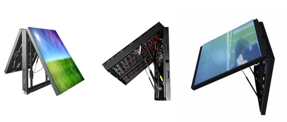 Çift Taraflı LED Anıt Tabelaları P6 RGB Dış Mekan Reklam Panosu Paneli