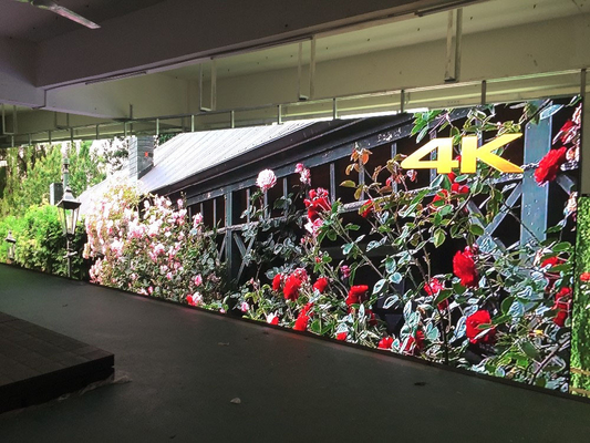 Alüminyum Dolap LED Anıt İşaretleri Yüksek Parlaklıklı P8 RGB Dış Mekan