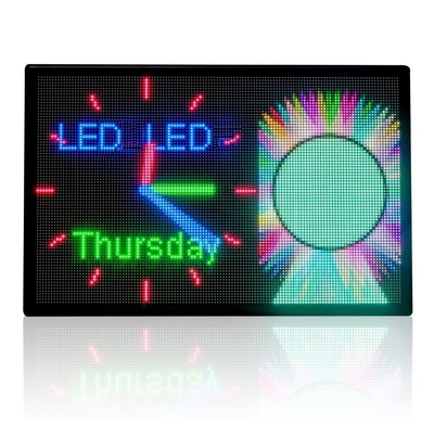 P8MM RGB Tam Renkli Dış Mekan LED Dijital İşaretler Wifi Programlanabilir Işık Kartı