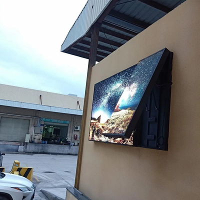 Kablosuz Bağlantı P4RGB Dış Mekan LED Reklam Ekranı Önden Açılır Dolap