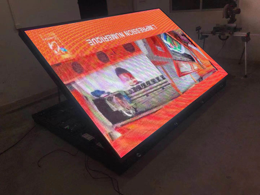 P4RGB Önden Açılan Dolap IP65 Suya Dayanıklı LED Anıt İşaretleri