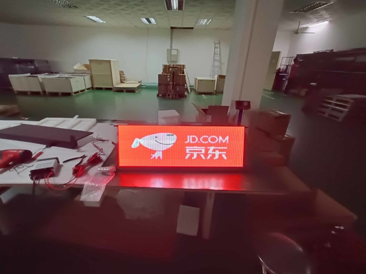 Arka Cam için Taksi Şeffaf Led Ekran, Reklam Araba Pencere Dijital Ekran