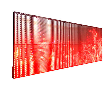 Şeffaf Araba Arka Cam LED Ekran 9-36V Giriş Kablosuz Programlanabilir