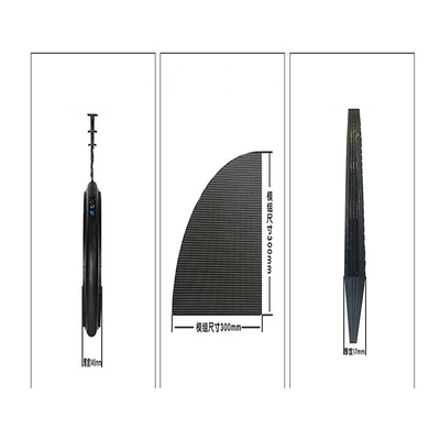 P4.68RGB Dış Mekan Bir Taraf / İki Taraf 600mm Çaplı Yuvarlak Led Ekran
