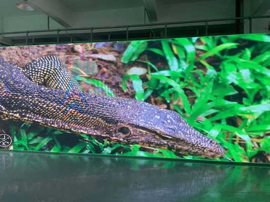 İş Düzeltme Kurulumu P3.91 İç Mekan LED Ekran Kiralama 500X500mm Alüminyum Kabin