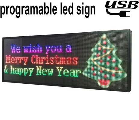 Su geçirmez Programlanabilir Dışarıda LED Elektronik İşaretler Yüksek parlaklık