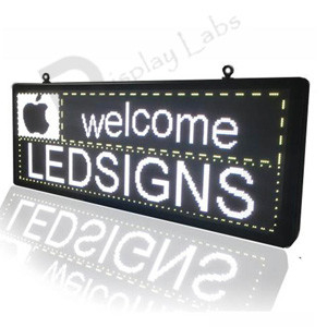 Telefon Programlanabilir LED Programlanabilir İşaretler 160 * 320MM Modülü LED Kaydırma İşareti P10 RGB