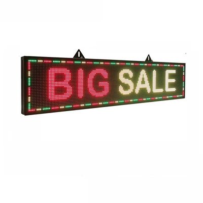 SMD3535 Tam Renkli Led Metin Ekran Kartı 16*160cm Araba Pencere Mesaj Ekranı