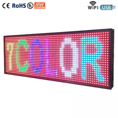 WIFI Kontrollü Programlanabilir Araba Arka LED Pencere Ekran İşaretleri P10 Tam Renkli