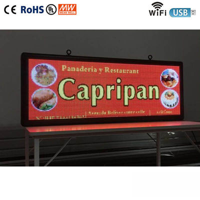 Winxp Win7 Desteği LED Mesaj Ekran Kartı RGB Araba Arka Pencere Tabela Panosu