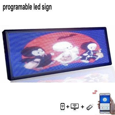 SMD Dış Mekan Tam Renkli Programlanabilir Led İşaretler P5 USB Desteği