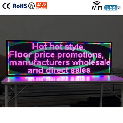 P5 RGB LED Kayan Ekran Dış Mekan Tam Renkli 6000mcd Parlaklık
