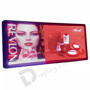 SMD 3535 Dış Mekan Dijital LED İşaretleri, Programlanabilir Yazılımla Çift Taraflı