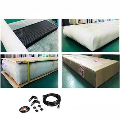 P10 USB Programlanabilir LED Pencere Ekran Tabelaları 220V İş İçin Kapalı Led Tabelalar