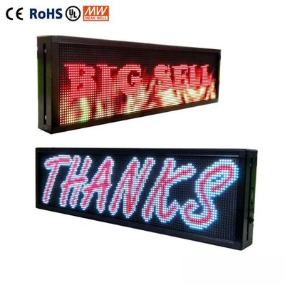 SMD3535 Programlanabilir Açık Wifi LED İşareti 5000mcd araba penceresi için led işareti