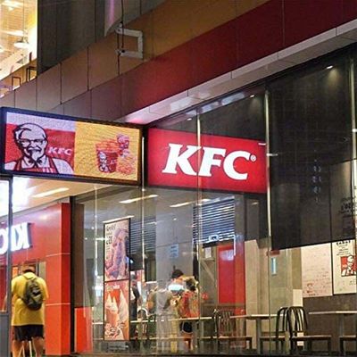 Reklam Mesajı LED Pencere Ekran Tabela Panosu Tam Renkli 110V 220V Voltaj