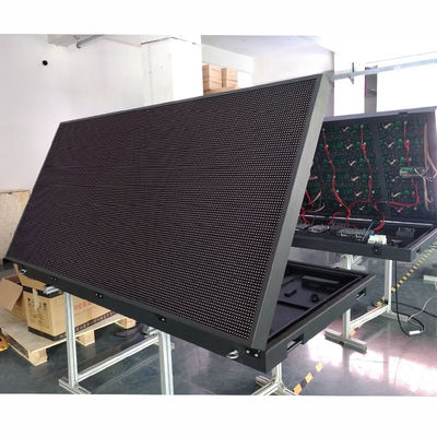 Alüminyum 110V Tam Renkli LED İşaretler, LED Pilon İşaretleri Ayarlanabilir 15 Seviye Parlaklık
