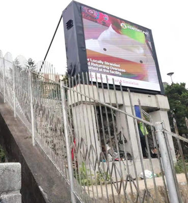 Ticari Merkez için IP65 Suya Dayanıklı Dış Mekan Sabit LED Ekran P10