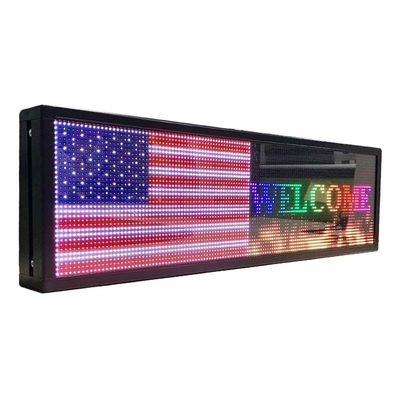 320*160mm Programlanabilir Kayan LED İşaretler, P5 İç Mekan LED Gösterge Paneli