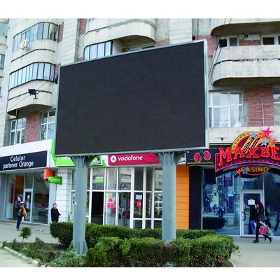 6000cd Yüksek Parlaklık ile 32x16 Nokta Dış Mekan LED Reklam Ekranı