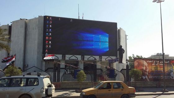 Tam Renkli P8 Led Modül, 6500 nit Açıkhava Reklamcılığı Led Ekranları