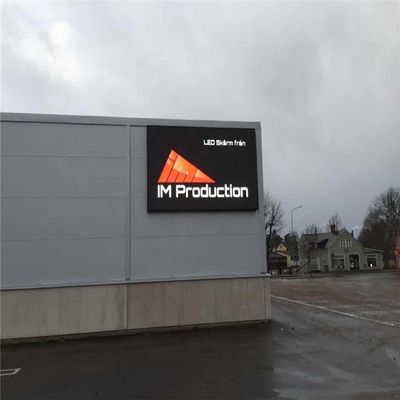 P8mm Dış Mekan LED Reklam Ekranı Meanwell Güç Kaynağı