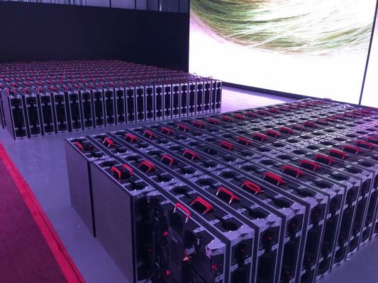 Reklam İçin Ön Bakım 140W Kapalı Led Video Duvar 480x480