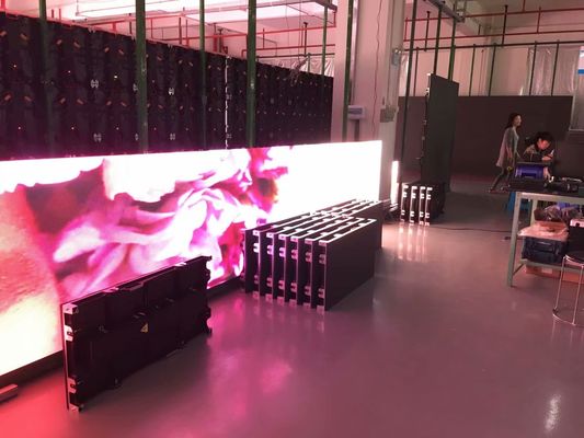 320*160mm Led Ekran Duvar Alüminyum Profil Kabine Entegre Sürücü ve Cips