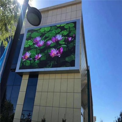 5500 nit Dış Mekan LED Reklam Ekranı, P6 LED Duvar Ekranı Dış Mekan