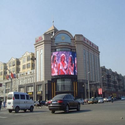 5500 nit Dış Mekan LED Reklam Ekranı, P6 LED Duvar Ekranı Dış Mekan