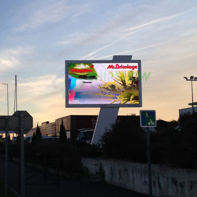 5500 nit Dış Mekan LED Reklam Ekranı, P6 LED Duvar Ekranı Dış Mekan
