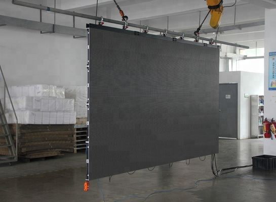 Sabit İç Mekan Kiralama LED Ekranı P3.91 P4 P4.81 128x128 Nokta Çözünürlük