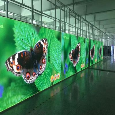 128x256dots Kapalı Kiralık LED Ekran P3.91 P4.81 Sorunsuz Ekleme