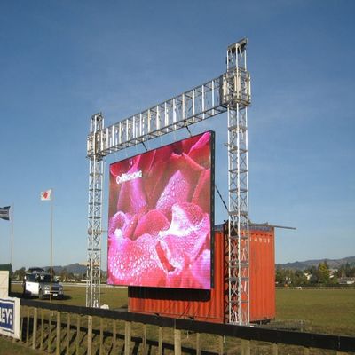 65536 puan Dış Mekan Büyük Ekran Kiralama, Katlanabilir Led Ekran Billboard