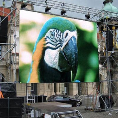10ftx12ft Dış Mekan Video Ekranı Kiralama Sahne için Kolayca Kurulabilir