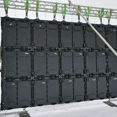 P4.81 Dış Mekan Kiralama LED Ekran 500mm * 500mm Alüminyum Döküm