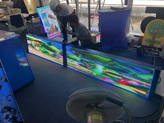 160 * 320mm Modül P6 Nova TB Gönderme Sistemi ile LED Anıt İşaretleri