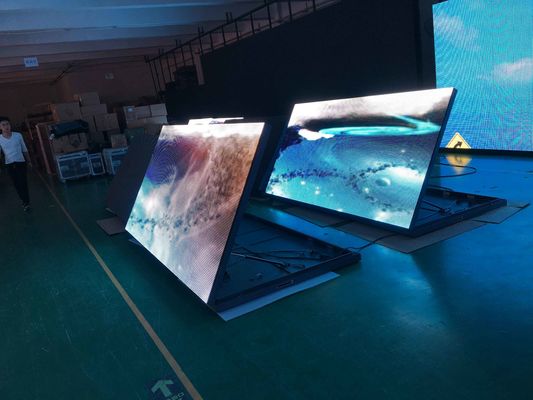 Dış Mekan P3 P4 P5 P8 4000cd Önden Erişim LED Ekran Çift Taraflı