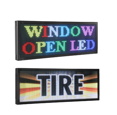 P4RGB IP65 Arka Pencere LED Ekran WIFI Programlanabilir Dış Mekan LED İşareti