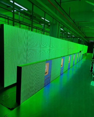 P10 RGB SMD3535 Alüminyum Dolaplı LED Dijital Reklam Panoları