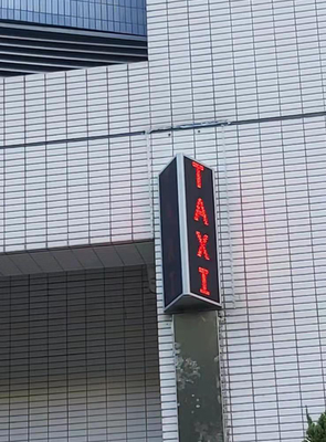 Ön Bakım Çift Taraflı P10 RGB Üçgen LED Ekran