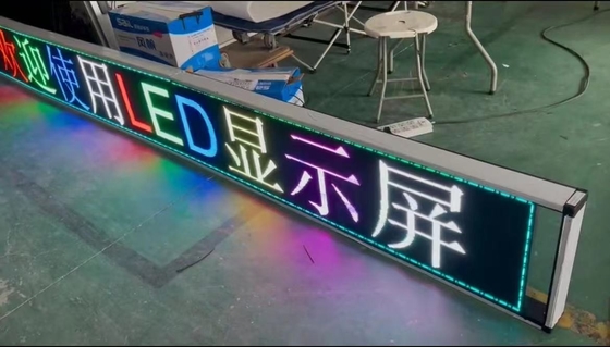 Mağaza için RoHS Programlanabilir P10 RGB LED Pencere İşaretleri