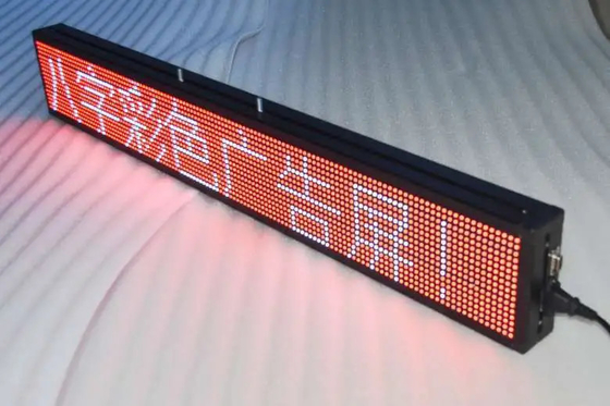 110V LED Programlanabilir Kayan İşaret Dış Mekan LED Tabela 10000dots/m2 PSE