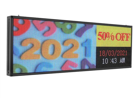 Video Gösterimi İçin Wifi Programlanabilir LED Pencere İşaretlerini 320x160mm 220V Mağaza