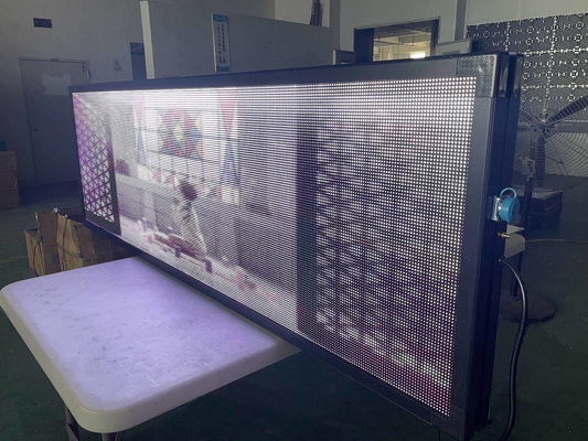 Video Programlanabilir LED Tabela P10 Pencere Kurulumu 600w