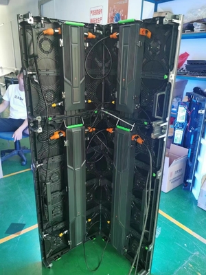P3.91 Dış Mekan Sabit LED Ekran 500x500 Dolap Reklam Panosu
