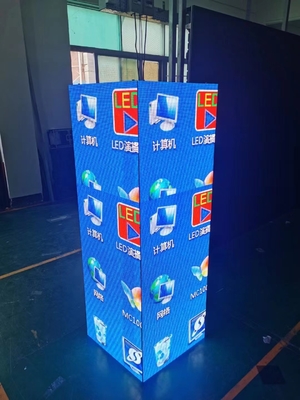 P3.91 Dış Mekan Sabit LED Ekran 500x500 Dolap Reklam Panosu