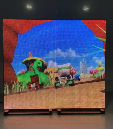 Alışveriş Merkezi için P2 320X160MM RGB LED Video Duvar Tam Renkli Reklam