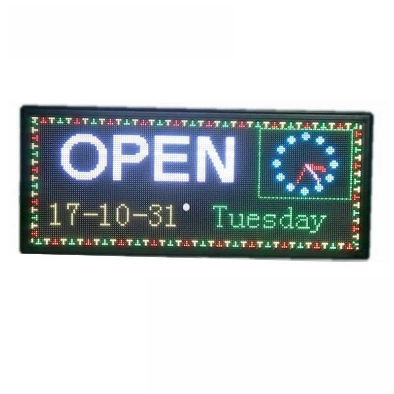 SMD3535 Programlanabilir Açık Wifi LED İşareti 5000mcd araba penceresi için led işareti