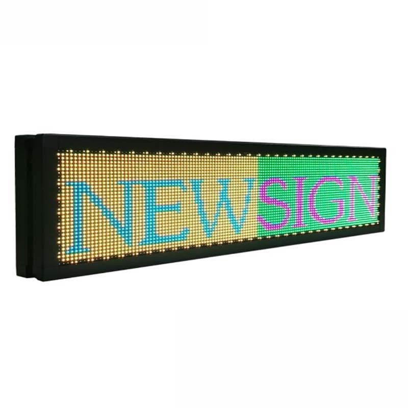 Kablosuz USB P5 Taksi mesajı LED Pencere Ekran İşaretleri Tam Renkli RGB Programlanabilir
